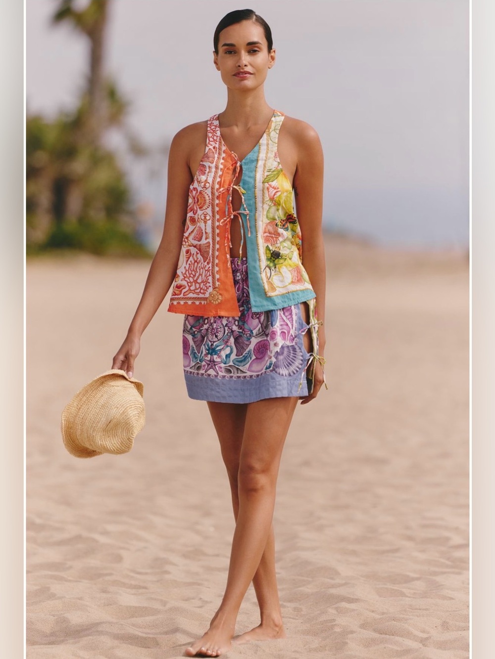 Celandine x Emily Carter Vest and Skirt set SMALL